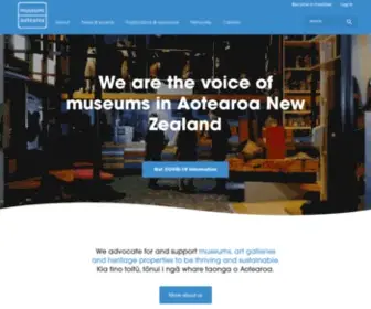 Museumsaotearoa.org.nz(Museums Aotearoa) Screenshot