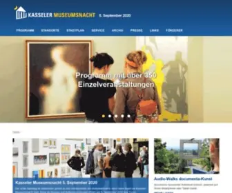 Museumsnacht.de(Kasseler Museumsnacht) Screenshot