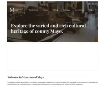 Museumsofmayo.com(Museums of Mayo Network) Screenshot