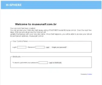 Museunaif.com.br(H-SPHERE) Screenshot