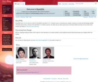 Musewiki.org(MuseWiki) Screenshot