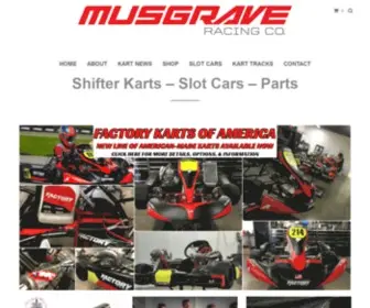 Musgraveracing.com(Shifter Kart & Shifter Kart Parts) Screenshot