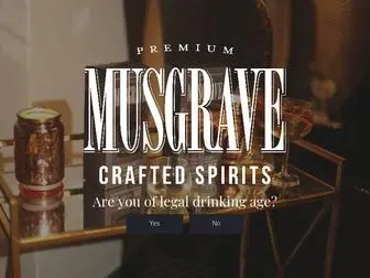 Musgravespirits.com(Musgrave Spirits) Screenshot