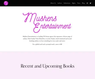 Mushens-Entertainment.com(Mushens Entertainment) Screenshot