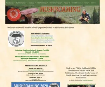 Mushroaming.com(Daniel Winkler's Web) Screenshot