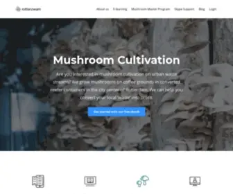 Mushroom-Cultivation.com(Mushroom Cultivation and profitable mushroom farming) Screenshot