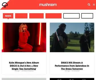 Mushroom.com(News) Screenshot
