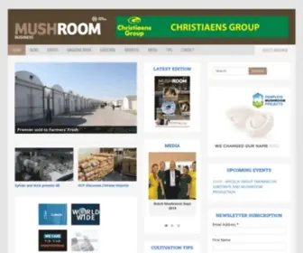 Mushroombusiness.com(Mushroom Business) Screenshot