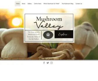 Mushroomvalleyfarms.com(Mushroom Valley Farms) Screenshot