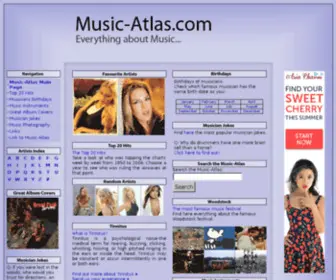 Music-Atlas.com(Music Atlas) Screenshot