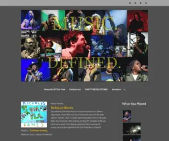 Music-Defined.com(Nothing gets crossed out) Screenshot