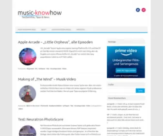 Music-Knowhow.de(Last Minute Xmas 2021 Geschenkideen. Black Friday Schnäppchen. Test) Screenshot