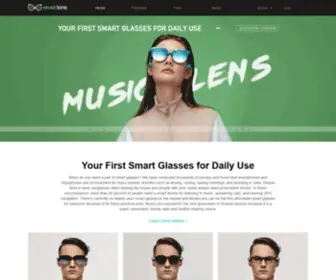 Music-Lens.com(Your First Smart Glasses for Daily Use) Screenshot