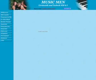 Music-Men.at(MUSIC MEN) Screenshot