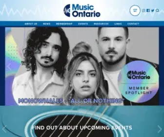 Music-Ontario.ca(MusicOntario) Screenshot