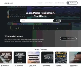 Music-Prod.com(Music Prod) Screenshot