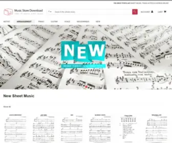 Music-Store-Download.com(Music Store Download) Screenshot