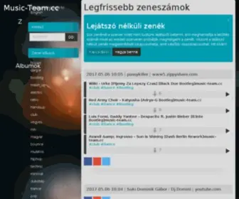 Music-Team.cc(Belépés) Screenshot