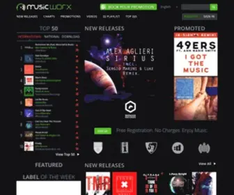 Music-Worx.com(Music Worx) Screenshot