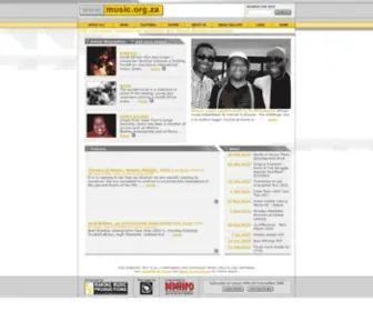 Music.org.za(SOUTH AFRICAN MUSIC) Screenshot
