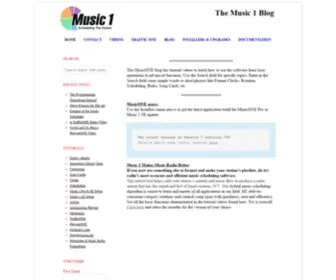 Music1.pro(Music Scheduling Software) Screenshot