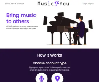 Music2You.org(進化する電話) Screenshot