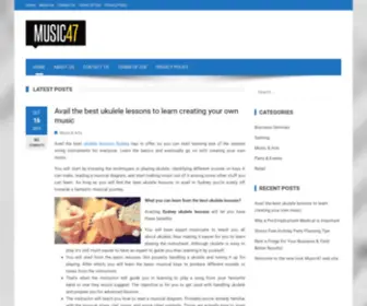 Music47.co.uk(Domain) Screenshot