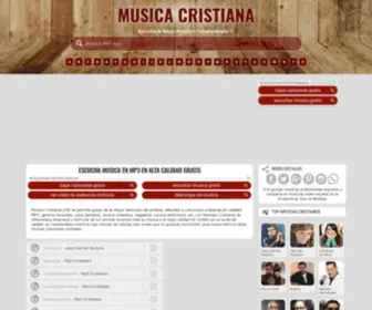 Musica-Cristiana.live(MUSICA CRISTIANA) Screenshot