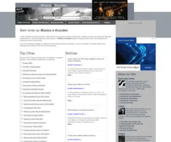 Musica-E-Acordes.com(Recursos para músicos) Screenshot
