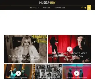 Musica-Hoy.com(Música) Screenshot