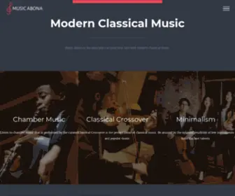 Musicabona.com(There is a story behind every Classical Music) Screenshot