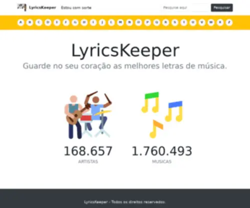 Musicabr.com.br(Música br) Screenshot