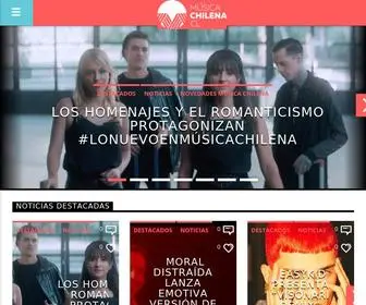 Musicachilena.cl(Música Chilena) Screenshot