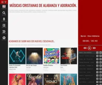 Musicacristianavip.net(✅ Portal de Musicas Cristianas En Linea para Escuchar Musica Cristiana) Screenshot