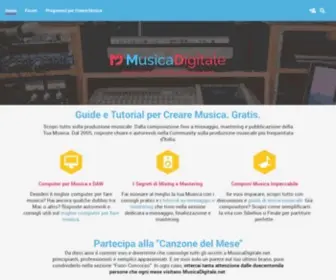 Musicadigitale.net(Guide e Tutorial per Creare Musica) Screenshot