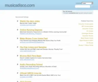 Musicadisco.com(musicadisco) Screenshot