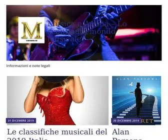 Musicaeanima.com(Lo sconfinato mondo musicale) Screenshot