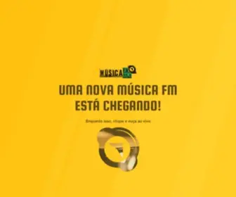 Musicafm.com.br(Música FM) Screenshot