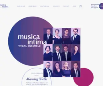 Musicaintima.org(Musica intima) Screenshot