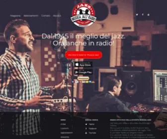 Musicajazzradio.it(Musica Jazz Radio) Screenshot