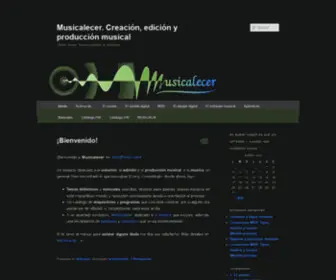 Musicalecer.com(Creación) Screenshot