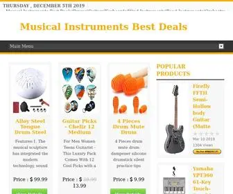 Musicalinstrumentdeals.com(Musical Instruments Best Deals Online) Screenshot