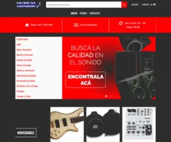 Musicalmonroe.com.ar(Tienda de Instrumentos Musicales en Buenos Aires) Screenshot