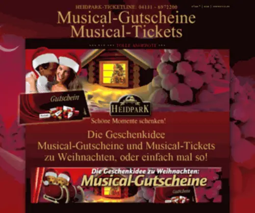 Musicals-UND-Mehr.de(TANZ DER VAMPIRE Musical) Screenshot