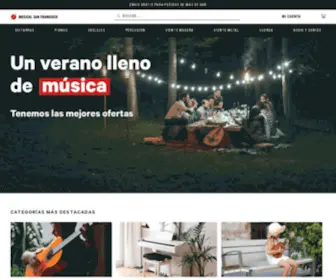 Musicalsanfrancisco.es(Musical San Francisco) Screenshot