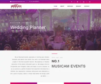 Musicamevents.in(Musicam Events) Screenshot
