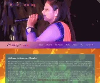 Musicandmelodies.com(Hire Instrumentalist and Musical Band for Events) Screenshot