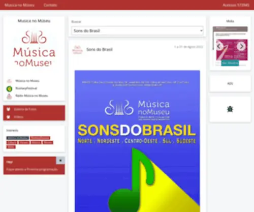 Musicanomuseu.com.br(Música) Screenshot