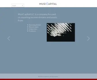 Musicapital.net(MusiCapital LLC) Screenshot