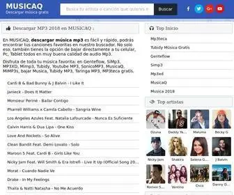 Musicaq2.com(Musicaq) Screenshot